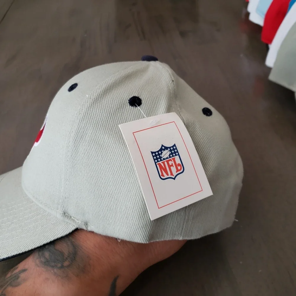 NEW Houston Texans Hat Cap Adult Strap Back Gray NFL Football Adjustable Mens A3